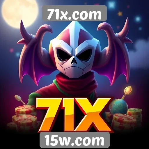 Variedade de jogos disponíveis no site 71x.com